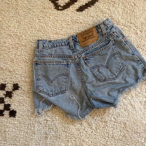 Vintage Levi Denim Cutoff Shorts